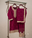 Premium Plazzo Suit with Border Dupatta