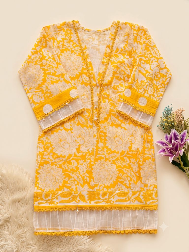 Cotton Floral Suit Set (32/S)